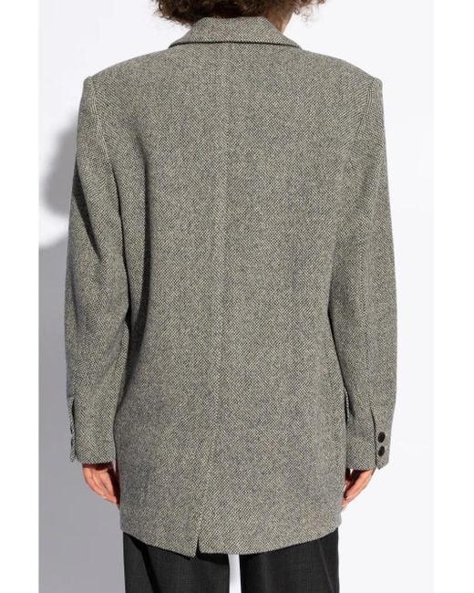 Isabel Marant Cikaito シングルジャケット Green