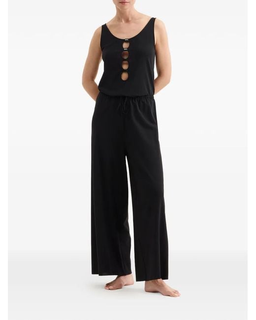 Eres Black Drawstring Zelie Trousers