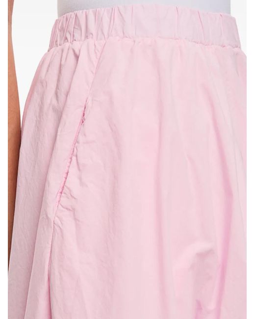 Casey Casey Pink Pleated midi skirt