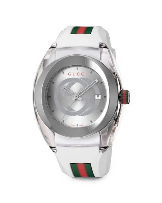 Gucci Gray Sync 46Mm Watch for men