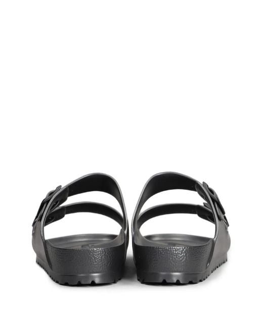 Birkenstock White Arizona Buckle-Fastening Sandals for men