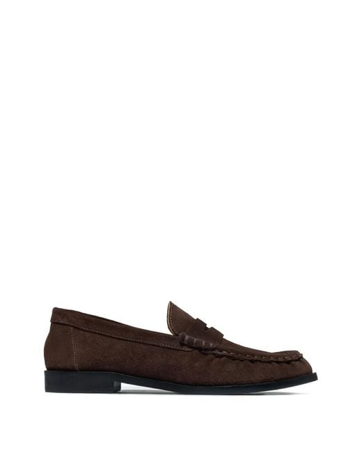 Bernardo White Tilda Penny Loafers