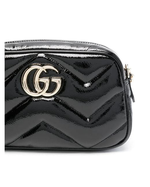 Gucci Gg Marmont Kleine Schoudertas in het Black