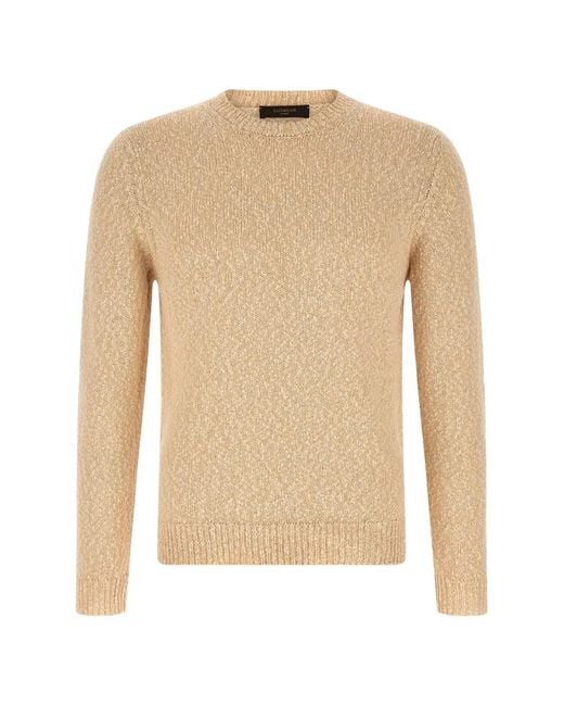 Zanone White Pull À Col Rond for men