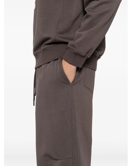 Pantalon De Jogging À Design Plissé Brunello Cucinelli pour homme en coloris Gray