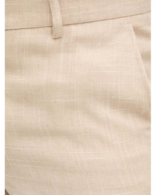 Lindbergh Natural Buttoned Notched-Lapels Suit for men