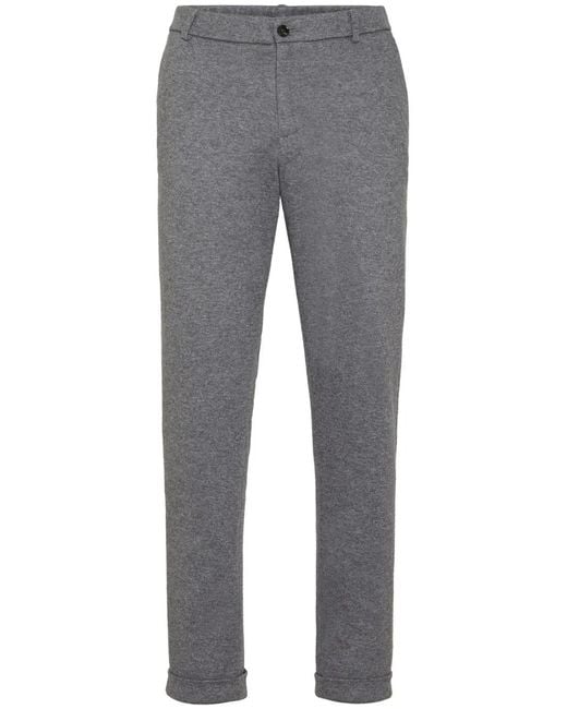 Billionaire Wollen Broek in het Gray voor heren