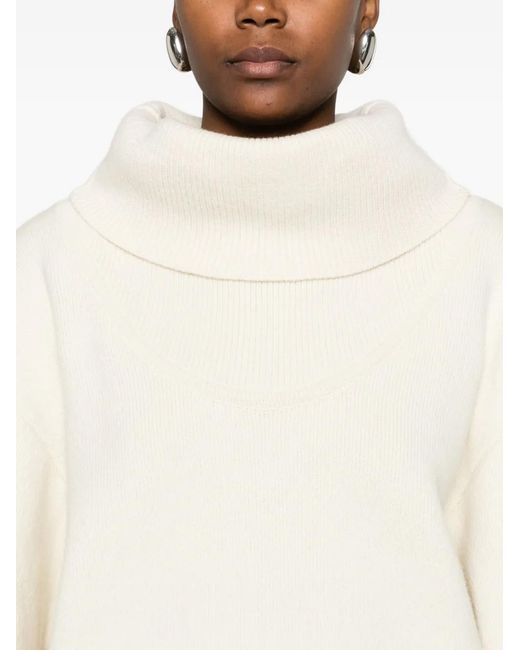 Jacquemus White The Pallone Knit Dress