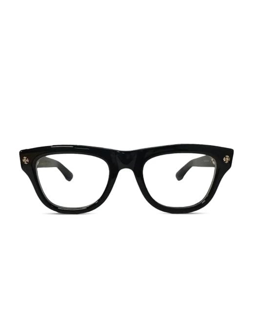 メンズ Chrome Hearts Trititsagain サングラス Black