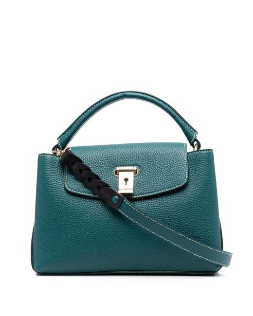 Bally Leather Layka Tote Bag in Blue | Lyst Canada