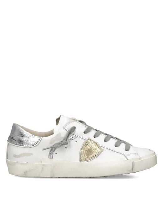 Philippe Model White Low Prsx Turnschuhe