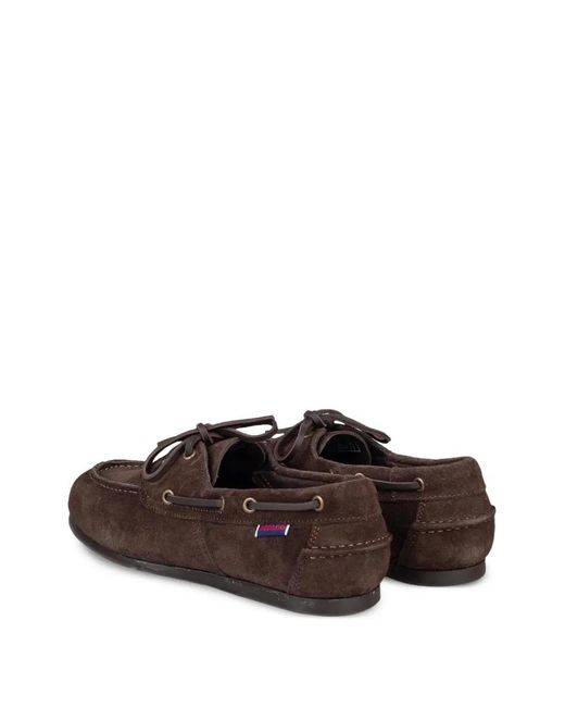 Sebago Brown Suede Loafers