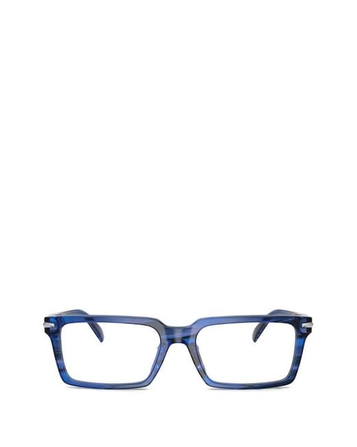 Michael Kors White Square-Frame Glasses for men