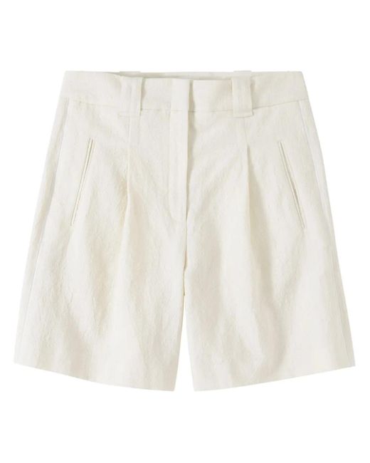Closed White Ralphie Knee-Length Shorts