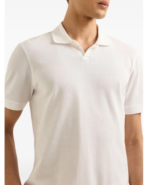 Orlebar Brown White Bruno Polo Shirt for men