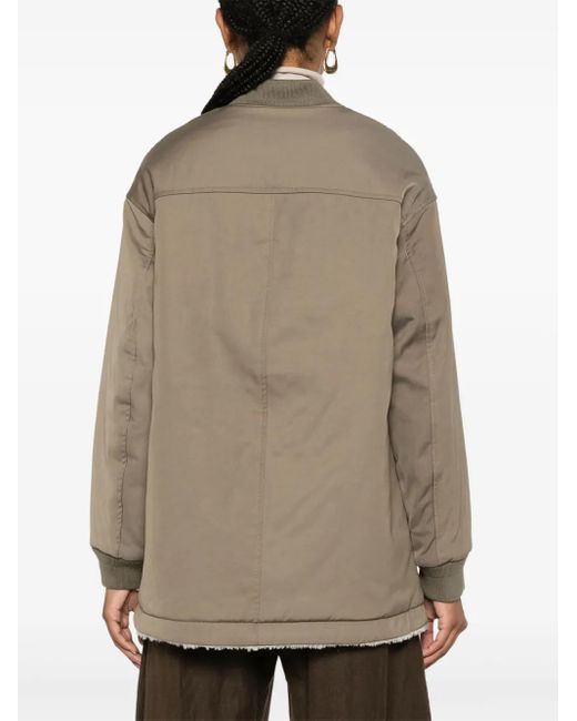 Yves Salomon Natural Reversible Coat