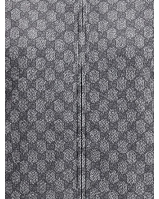 Gg-Monogram Zip Jacket Gucci de color Gray
