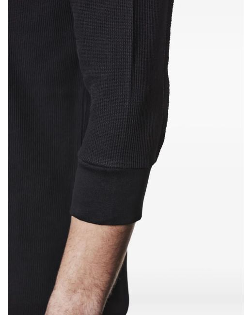 メンズ Thom Krom クロップドスリーブ Tシャツ Black