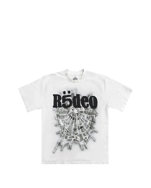 Sp5der White X Travis Scott Cactus Jack Rodeo Iii T-Shirt for men