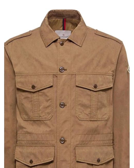 Moncler Brown Amnicon Field Jacket for men
