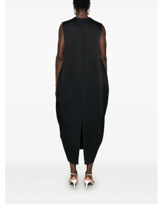 Khaite Black Blanche Dress