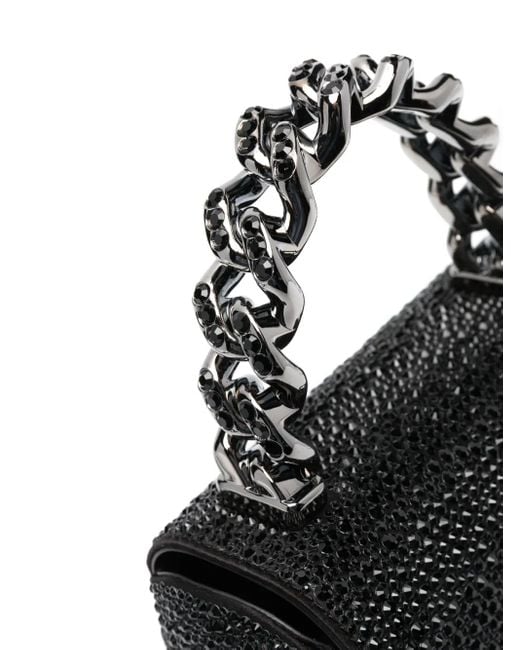 Versace Black La Medusa Mini-Tasche Mit Kristallen