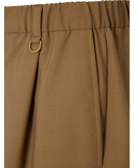 Laminar Natural Elastic Waist Bermuda Shorts for men