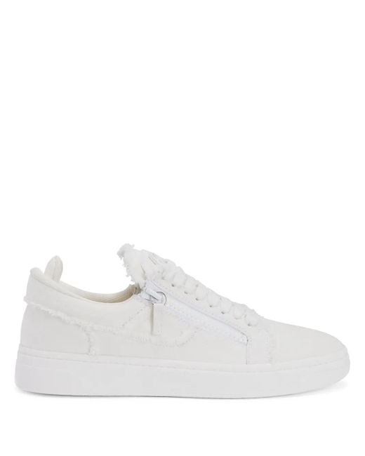 メンズ Giuseppe Zanotti Gz94 フレイドエッジ スニーカー White