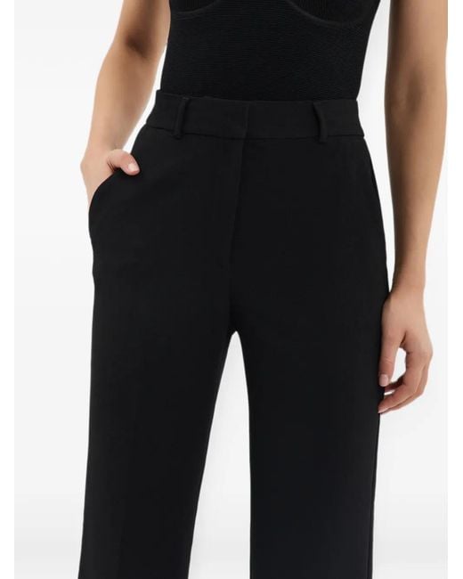 Rebecca Vallance Black Odilia Straight Pants