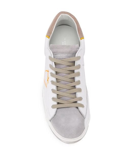 Philippe Model White Baskets Prlu for men