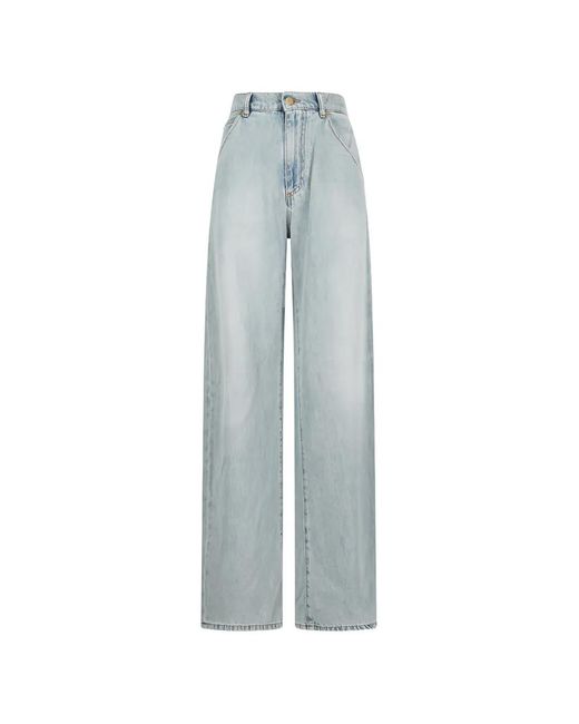 DARKPARK Blue Wide Leg Denim