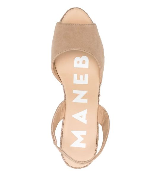 Manebí Natural Platform Espadrilles