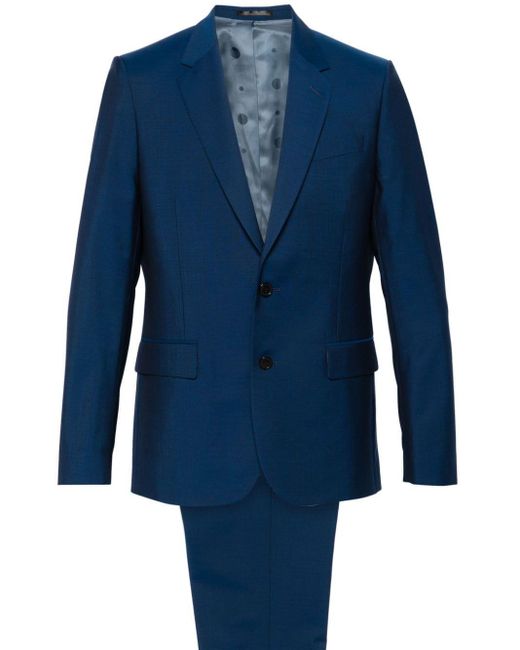 Paul Smith Blue Single-breasted Suit for men