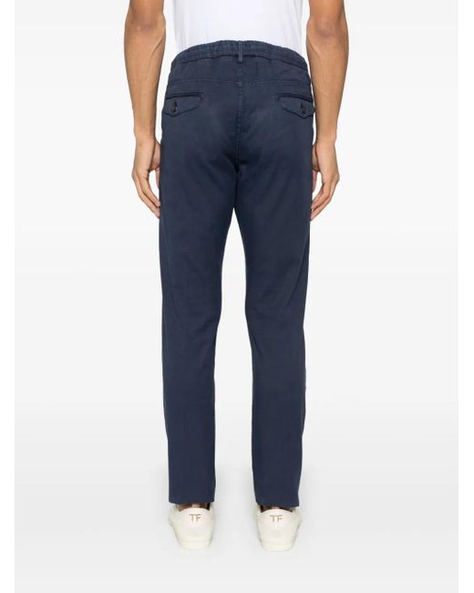 Eleventy Blue Iconic Chino Trousers for men