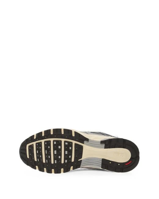 Nike White P-6000 Panelled Sneakers for men