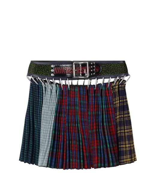 Chopova Lowena Black Dinasty Pleated Skirt