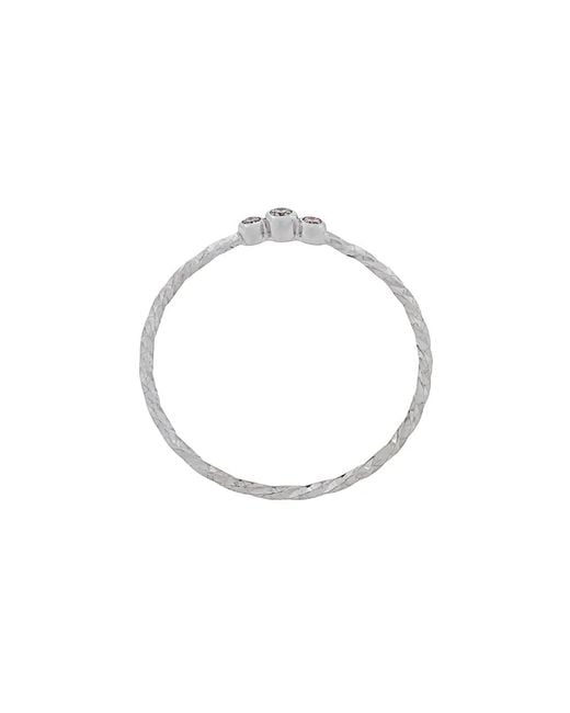 Maria Black Metallic Diamond Cut Jessa Ring