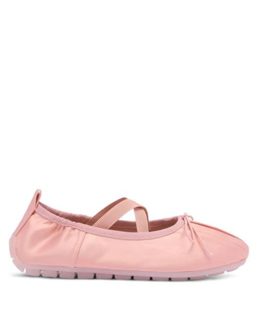 Simone Rocha Pink Flache Ballerinas