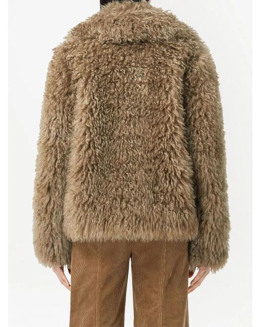 Burberry Brown Klassische Oversized-Jacke