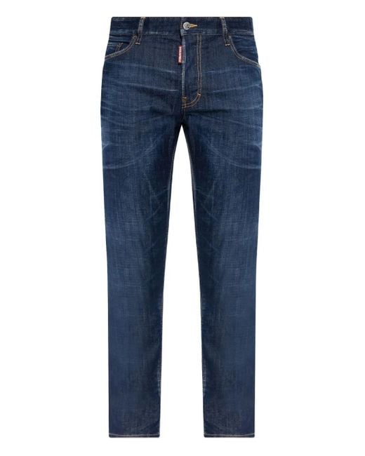 DSquared² Blue Jeans With Five Pocket Design for men