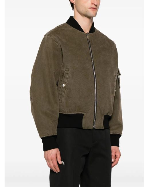 Givenchy Omkeerbaar Bomberjack in het Green voor heren