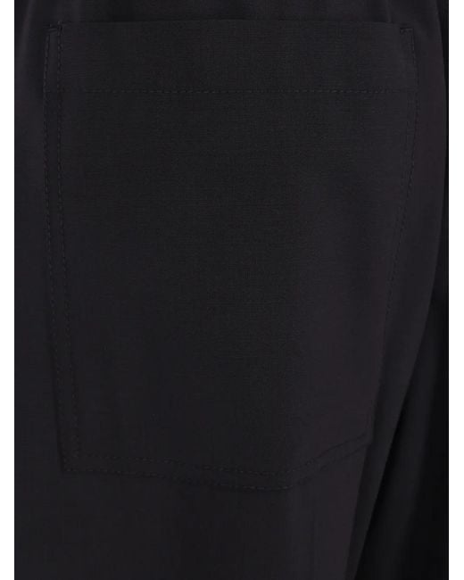 Brunello Cucinelli Blue Elasticated-Waistband Palazzo Pants