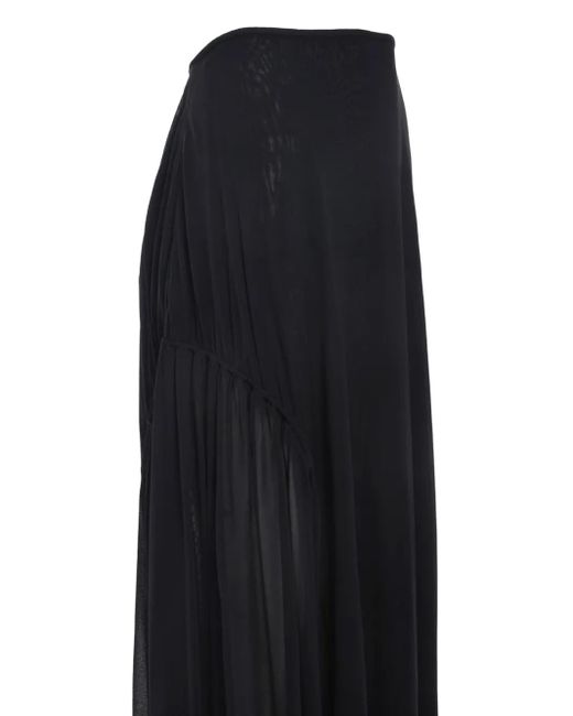 Lanvin Black Flared Skirt