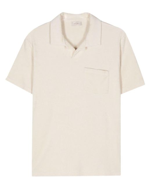 Altea Natural Terry-cloth Polo Shirt for men