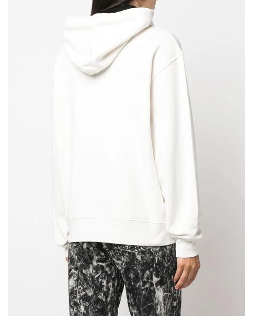 Ambush White Long-sleeve Drawstring Hoodie