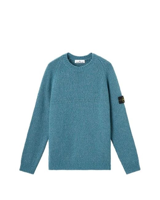 Stone Island メンズ ブルー クルーネック セーターの通販はau PAY