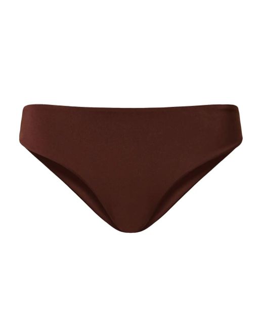 Twinset Bikinislip Met Logoplakkaat in het Brown