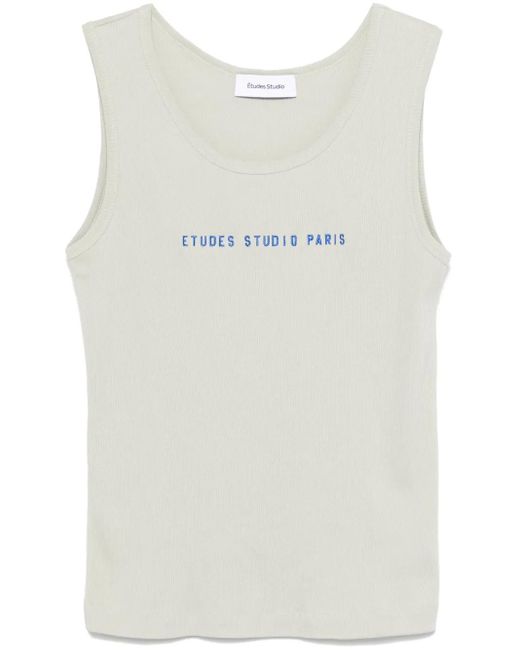 Etudes Studio Études リブ タンクトップ White