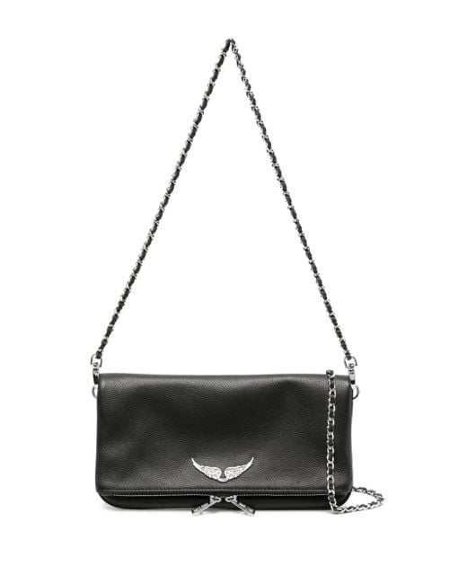 Borsa A Tracolla Rock di Zadig & Voltaire in Black
