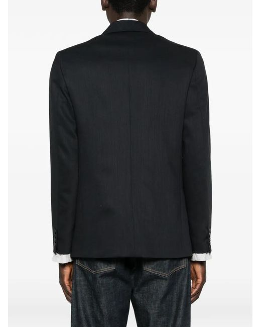Costumein Black Donatien Double-Breasted Blazer for men